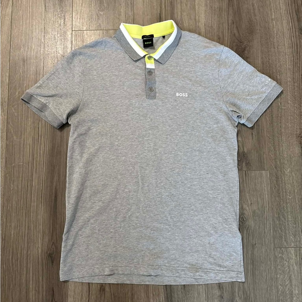 Boss Gray Polo Shirt